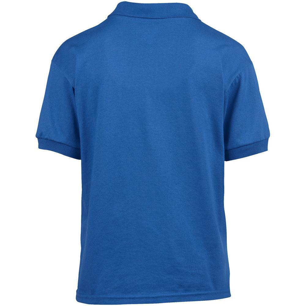 DryBlend Childrens Unisex Jersey Polo Shirt (Koninklijk) 2/4
