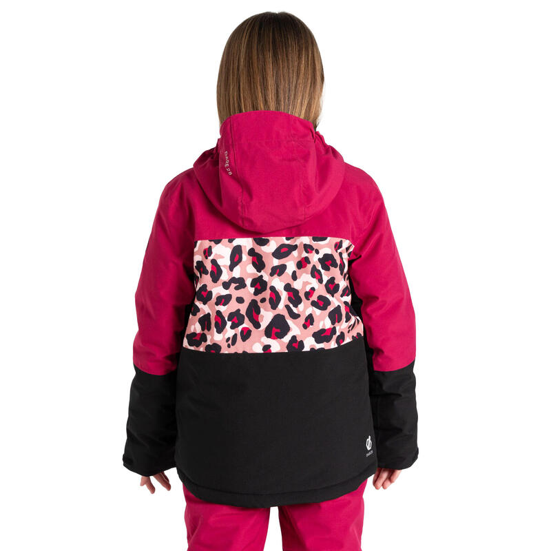 "Traverse II" Skijacke für Kinder Beeren Pink /Graurosa