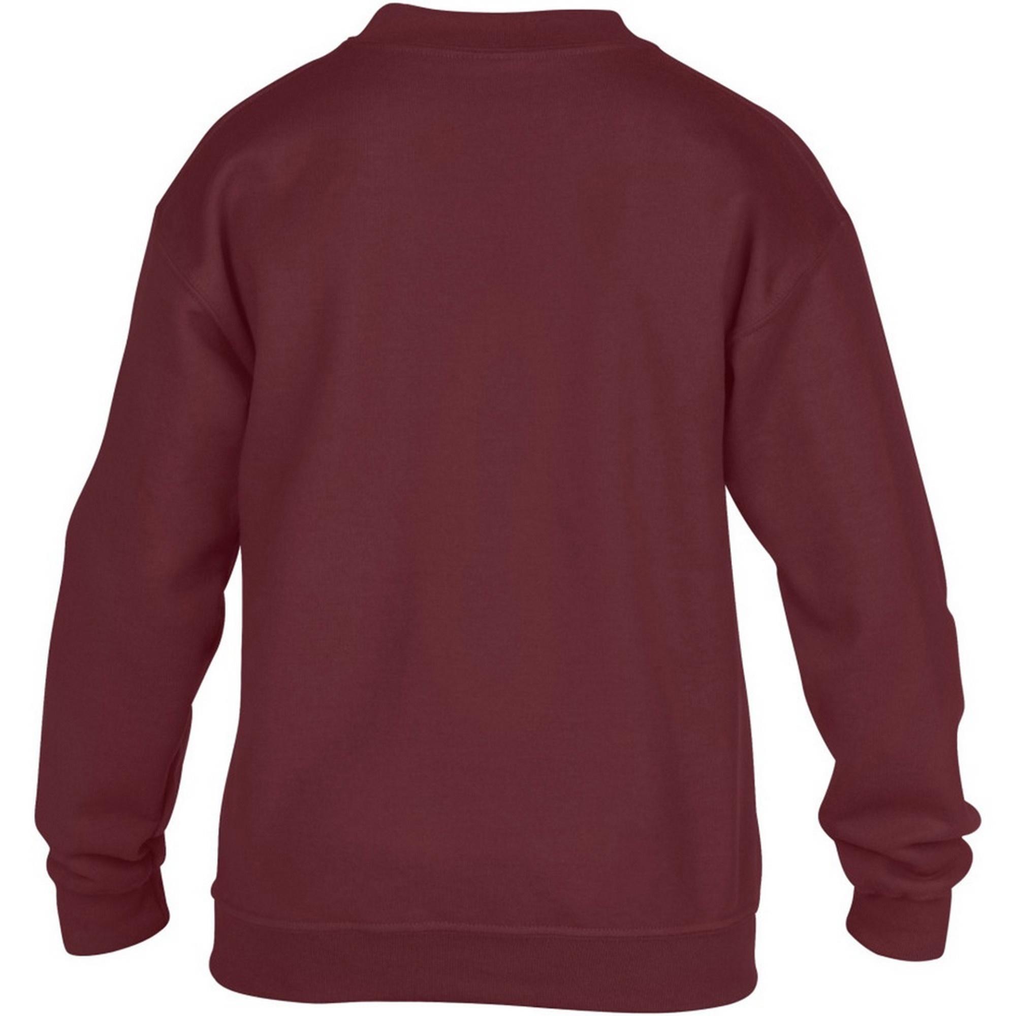 Casaco Suéter Criança Unisex Gola Redonda Encorpado (Bordeaux) 2/2
