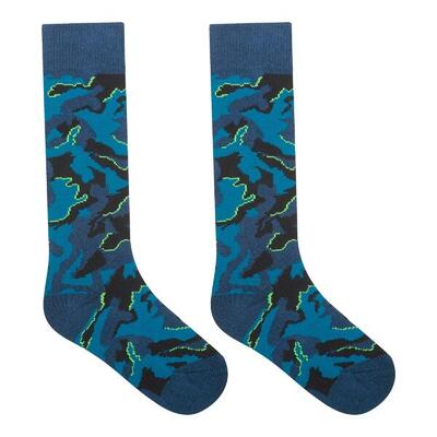 Calze Da Sci Mimetica Bambini Dare 2B Blu