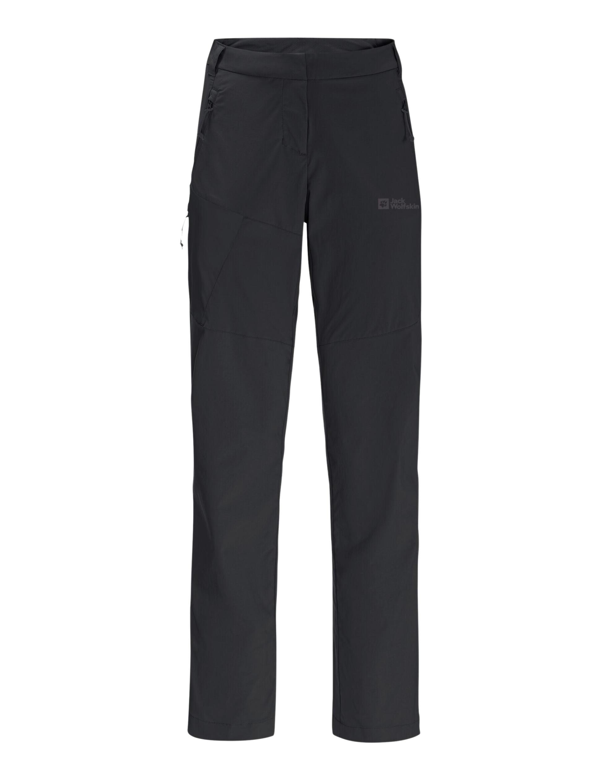 JACK WOLFSKIN Pantaloni da trekking Jack Wolfskin Glastal donna softshell nero