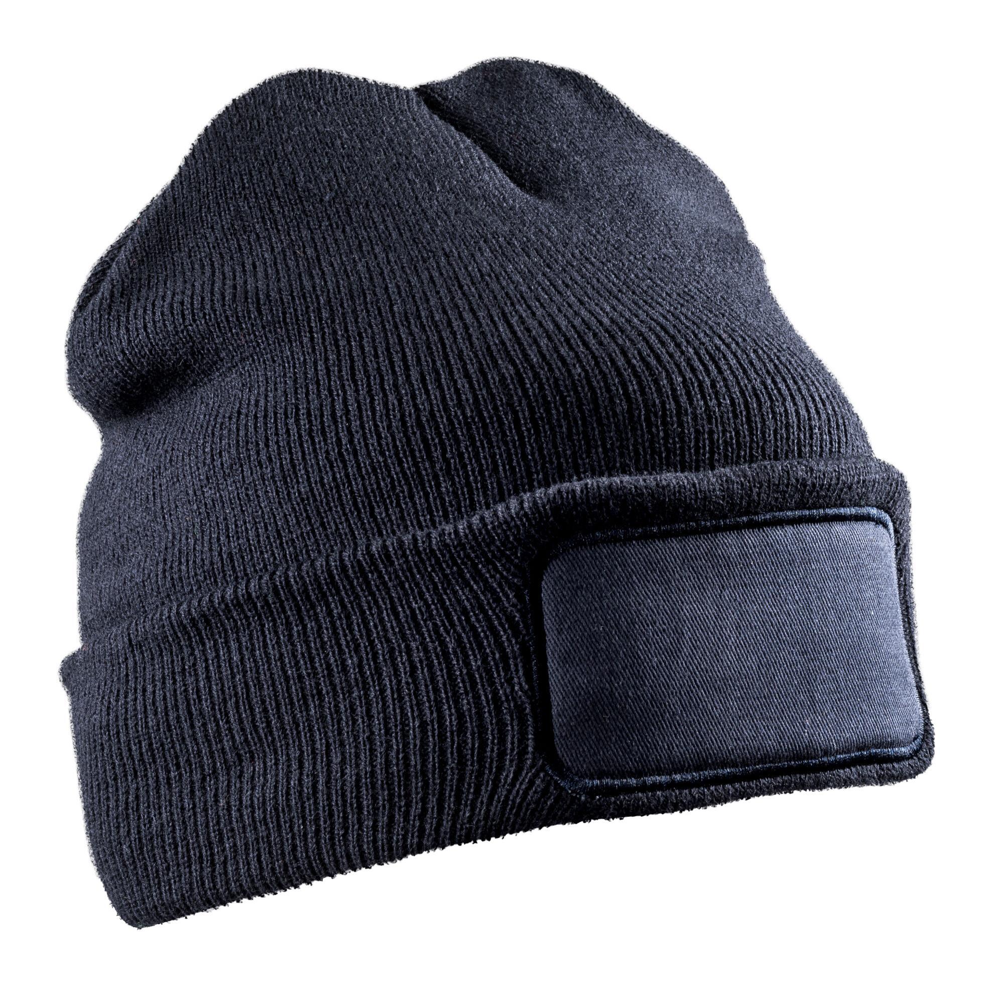 Gorro de inverno Unissexo Adulto Thinsulate Printable (Azul Marinho) 2/3