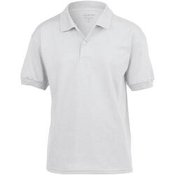 Polo Unisexe En Jersey DryBlend Pour Enfants (Blanc)