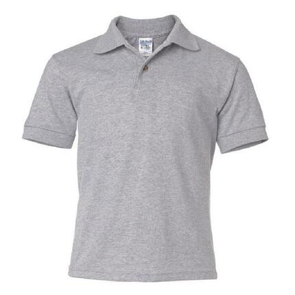 Polo Unisexe En Jersey DryBlend Pour Enfants (Blanc)