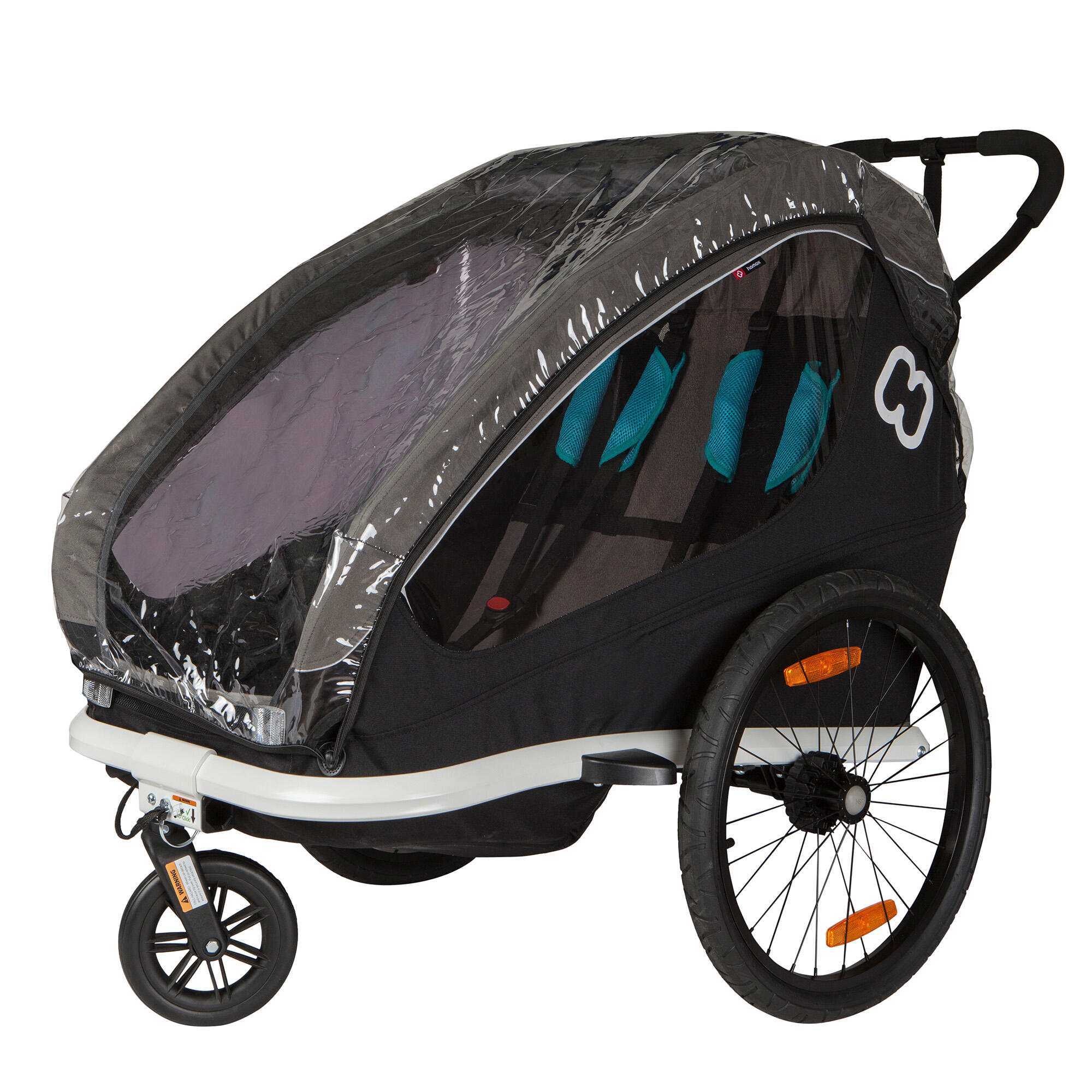 Remorques Vélos Enfant Rain Cover (Traveller) 1/7