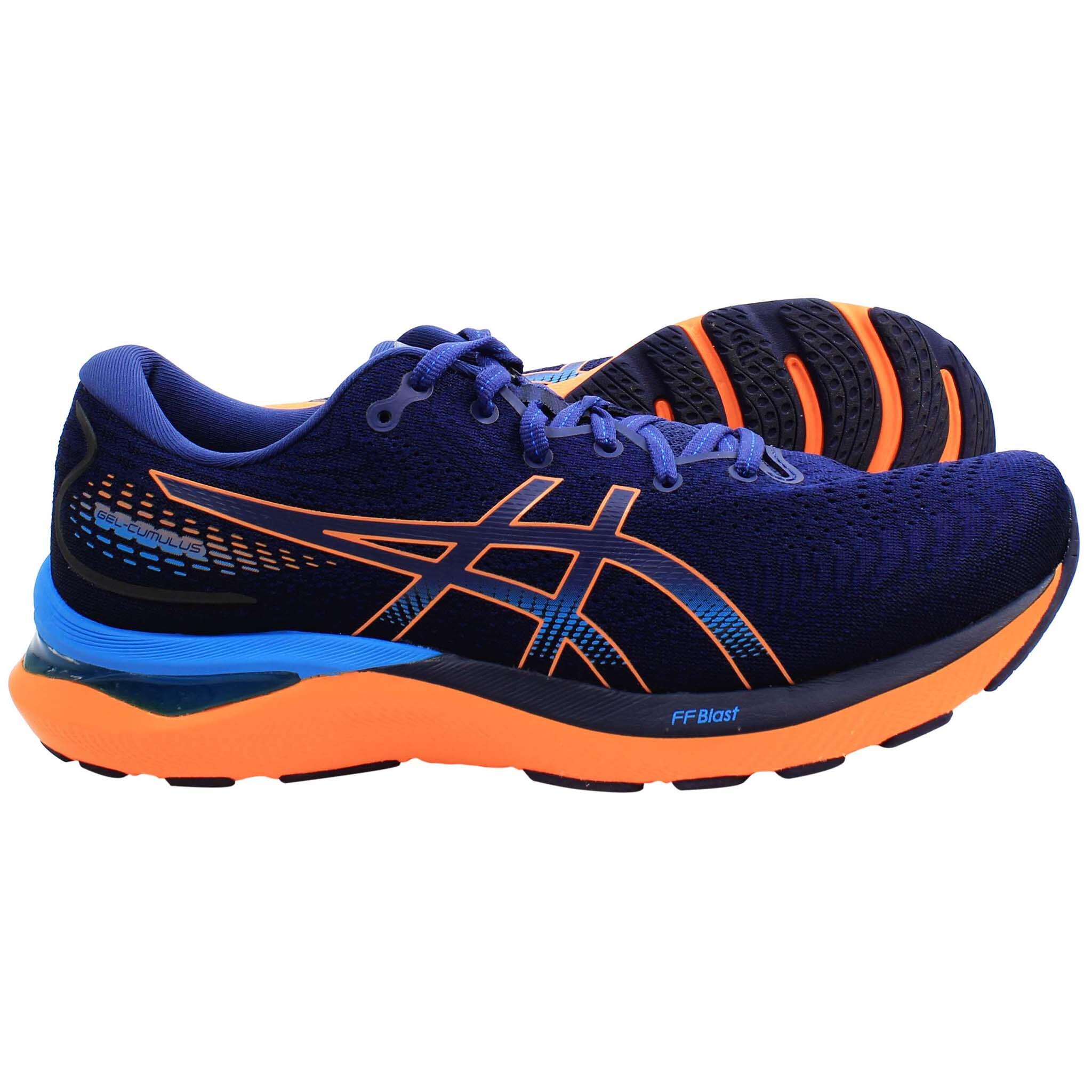 Asics Gel-Cumulus 24 Mens Navy Running Shoes 4/5