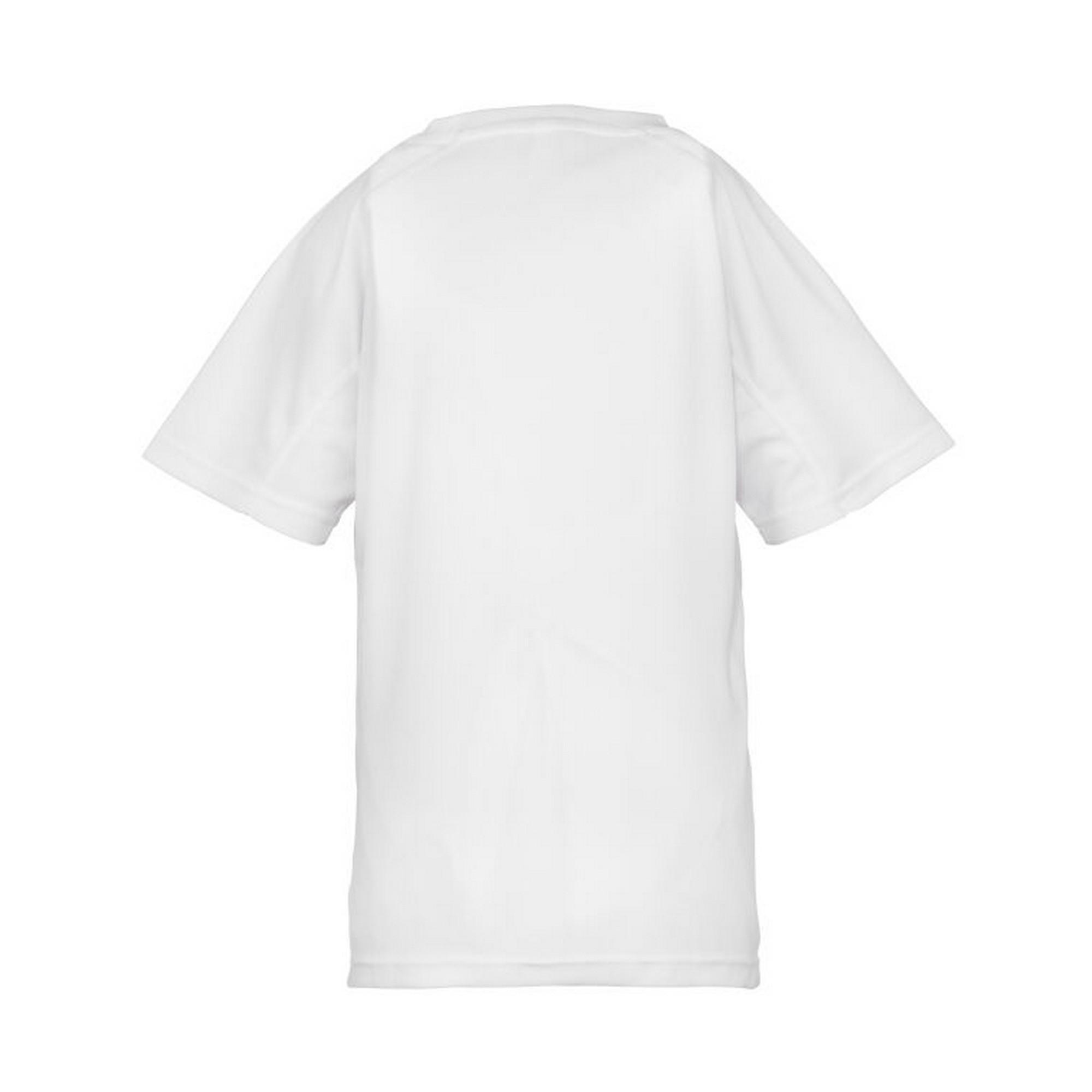 Tshirt Manches Courtes IMPACT Unisexe (Blanc) 2/2