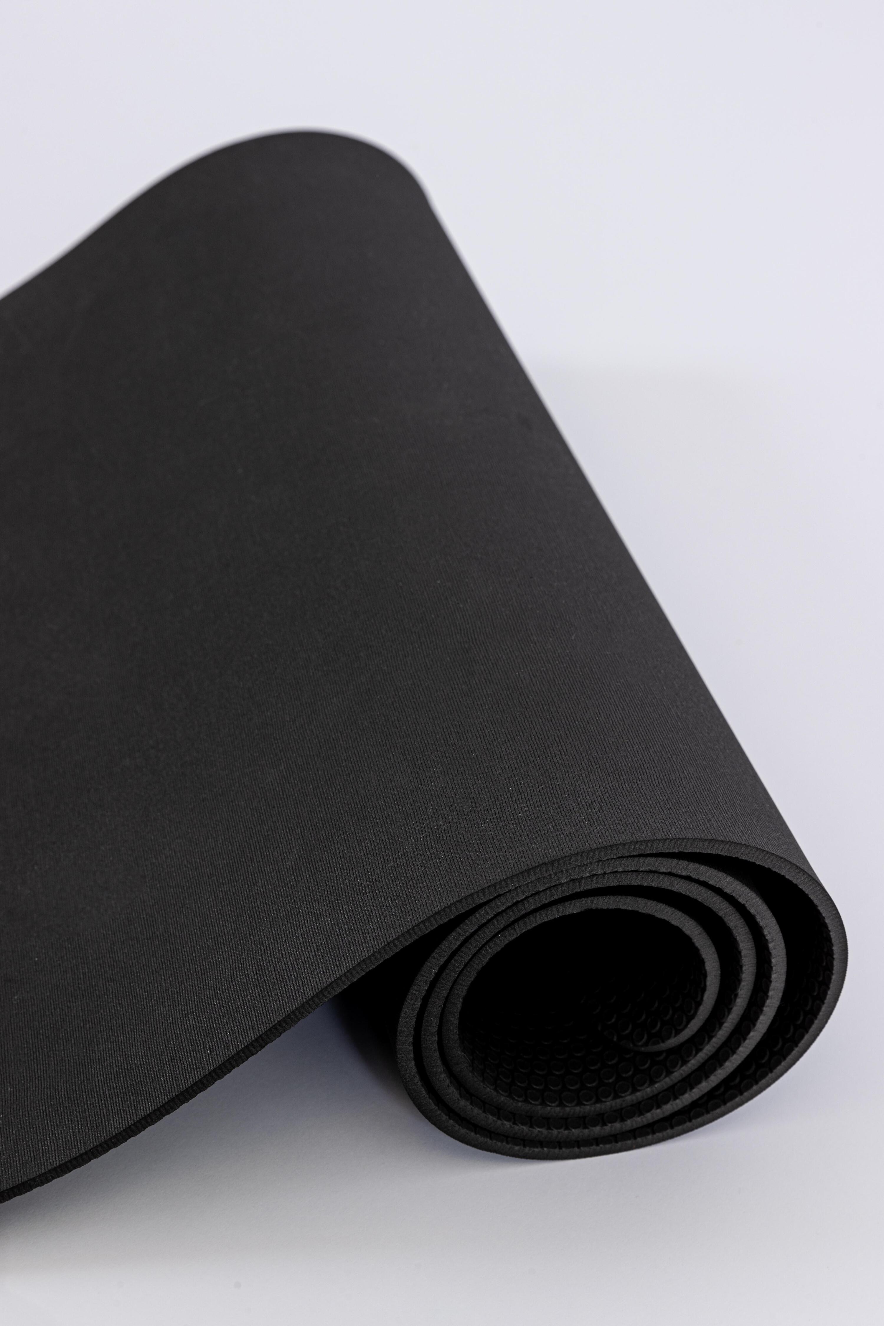 Yogamatte 'Crow' - schwarz - 100% recyceltes EVA - 190x60x0.5cm 2/4