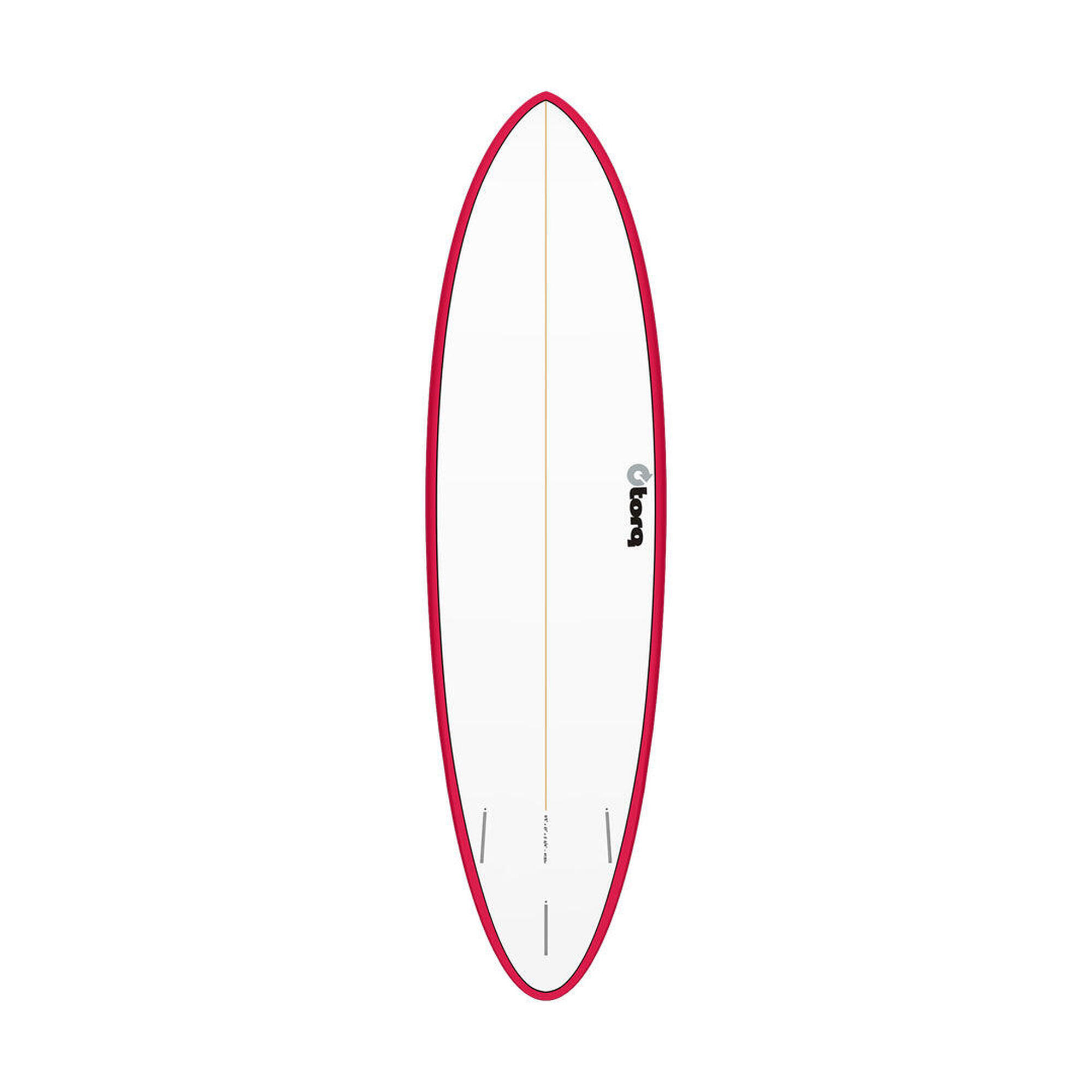 Torq TET ModFun Surfboard 6'8 Berry Rail/Pinline