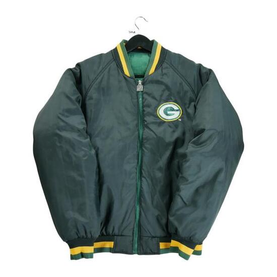 Segunda Vida - Chaqueta Chalk Line Green Bay Packers NFL - Excelente
