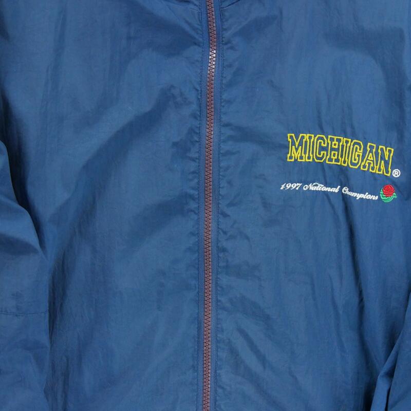 Reconditionné - Veste Starter Michigan Wolverines - homme - Très Bon État