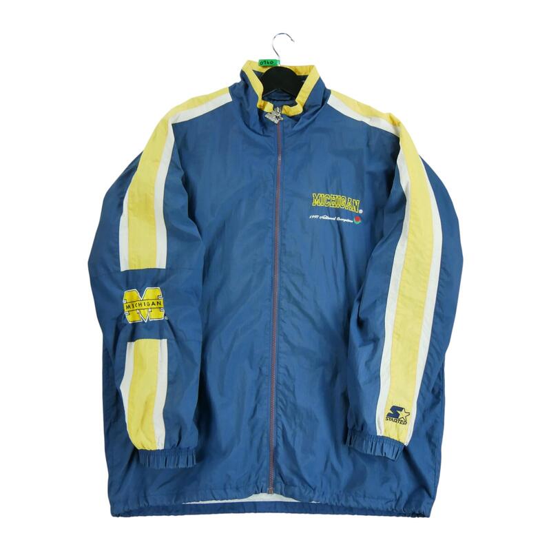 Reconditionné - Veste Starter Michigan Wolverines - homme - Très Bon État