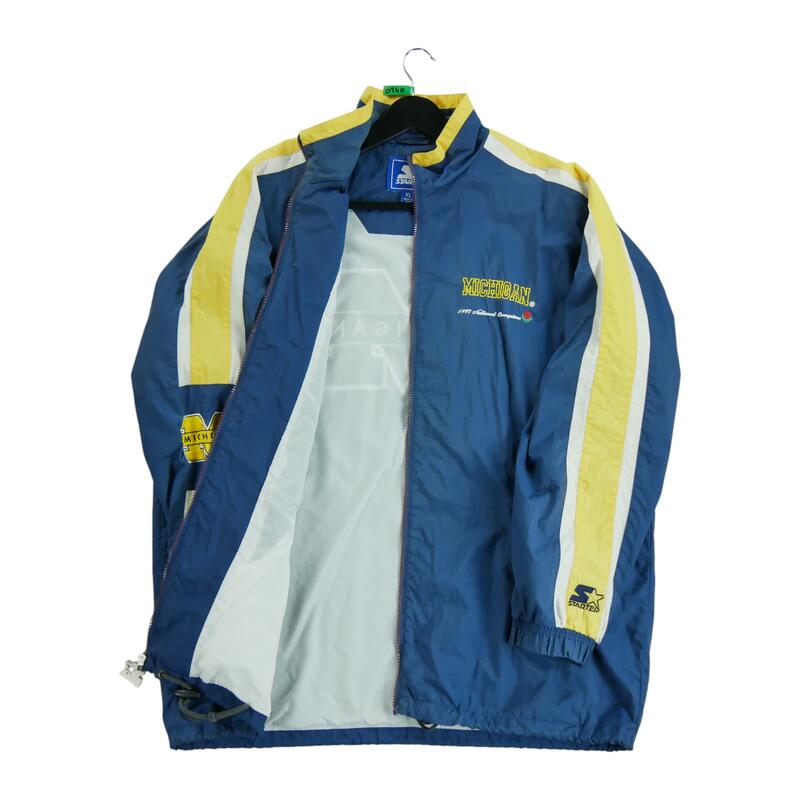 Reconditionné - Veste Starter Michigan Wolverines - homme - Très Bon État