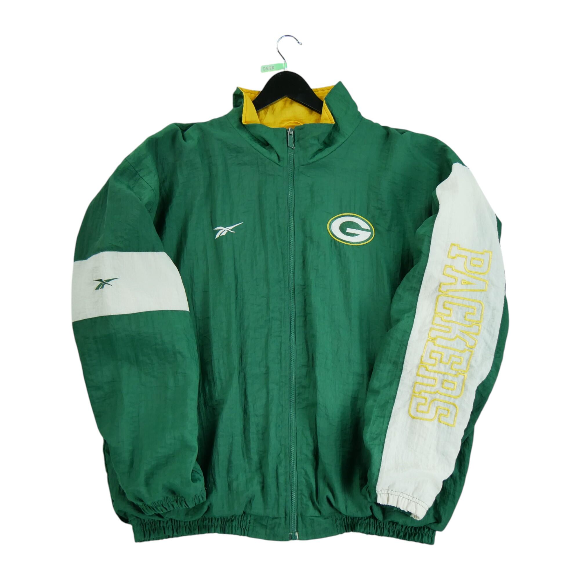 Veste Vintage Green Bay Packers - Style Bombardier/letterman - Taille M Homme