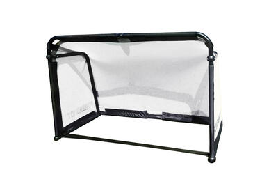 Porta da calcio pieghevole bianca - Alluminio - 150 x 1 m