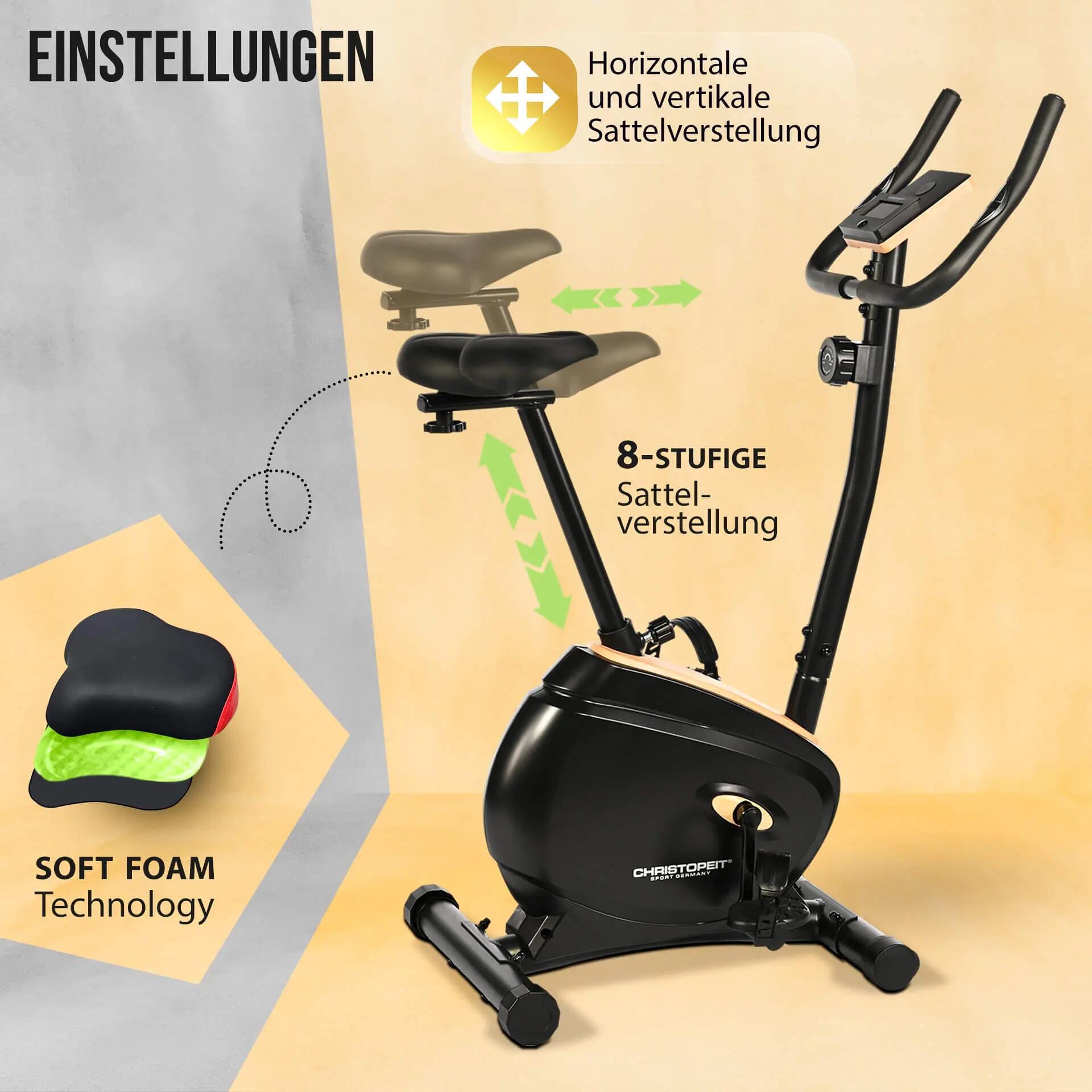 Bicicleta fitness Delta, Christopeit® 5/7