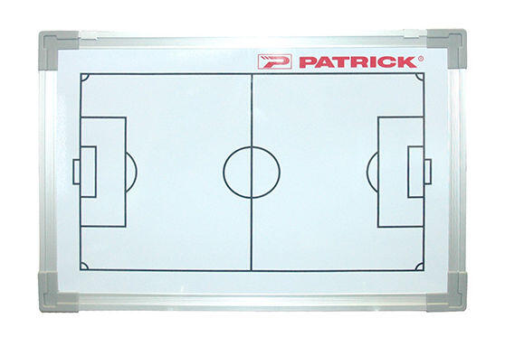 Patrick Soccer Coaching Board - 2 Sided Print 30 X 45cm