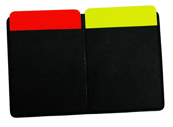 Patrick Referee Warning Card Set