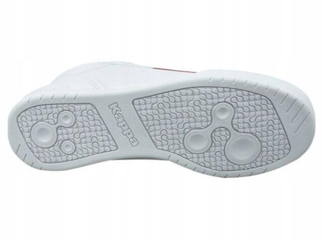 Kappa Mangan Unisex Hoher Sneaker 242764 weiss 6/7