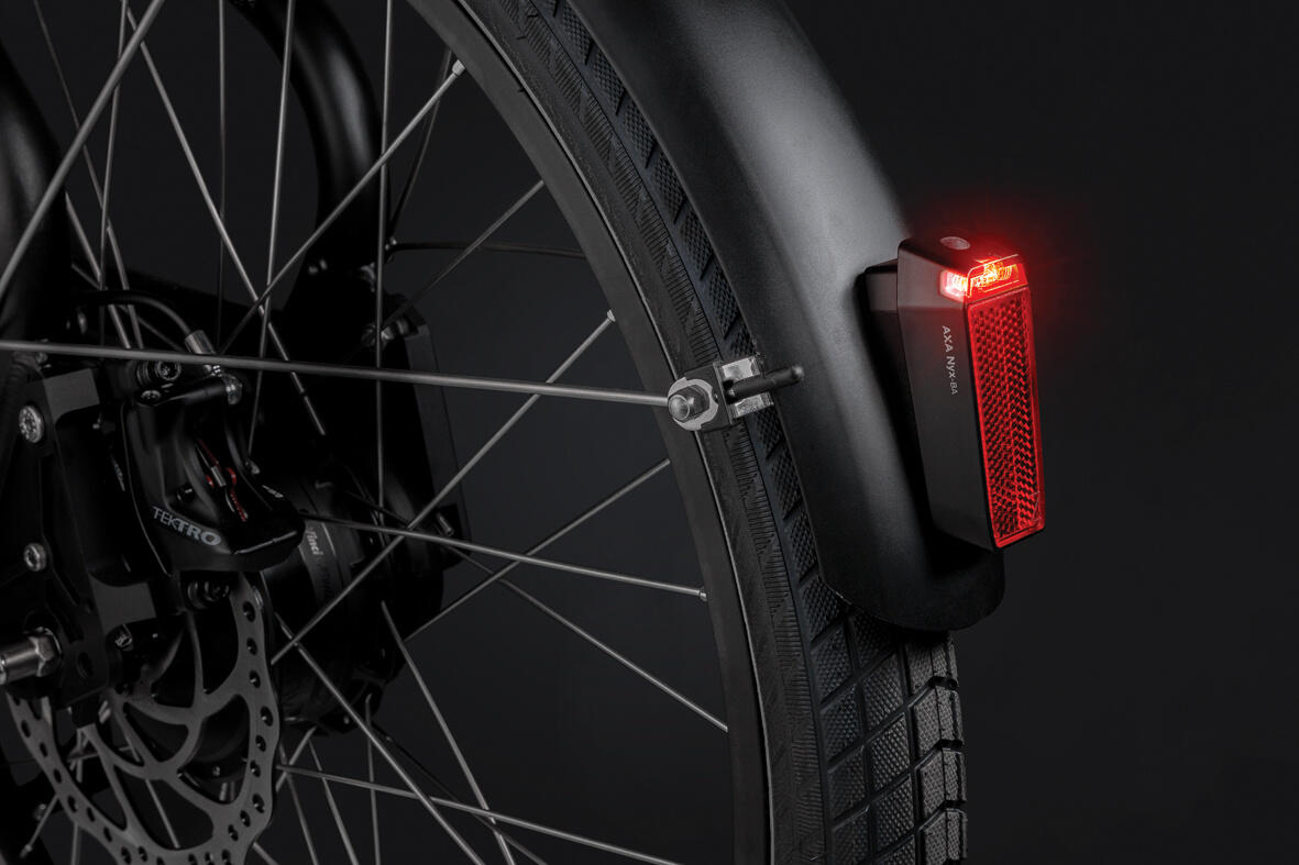 Nyx auto off battery rear light mudguard 4/7
