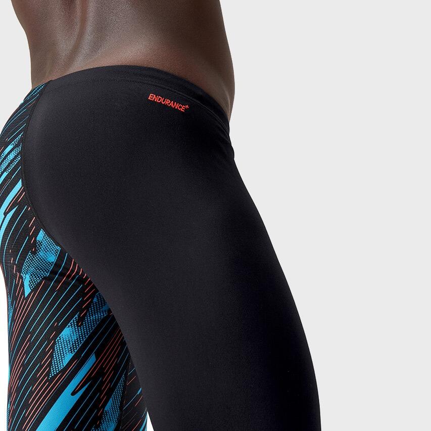 Jammer Speedo Hyperboom V-Cut Noir/Bleu/Rouge 6/7