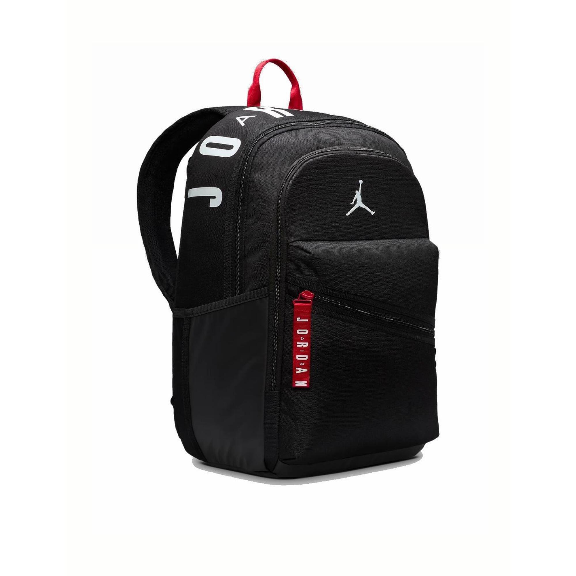 Jordan - Sac À Dos Jordan Haddad Air Patrol Noir - Sac À Dos - Blanc|noir|rouge - Taille Unique - Decathlon