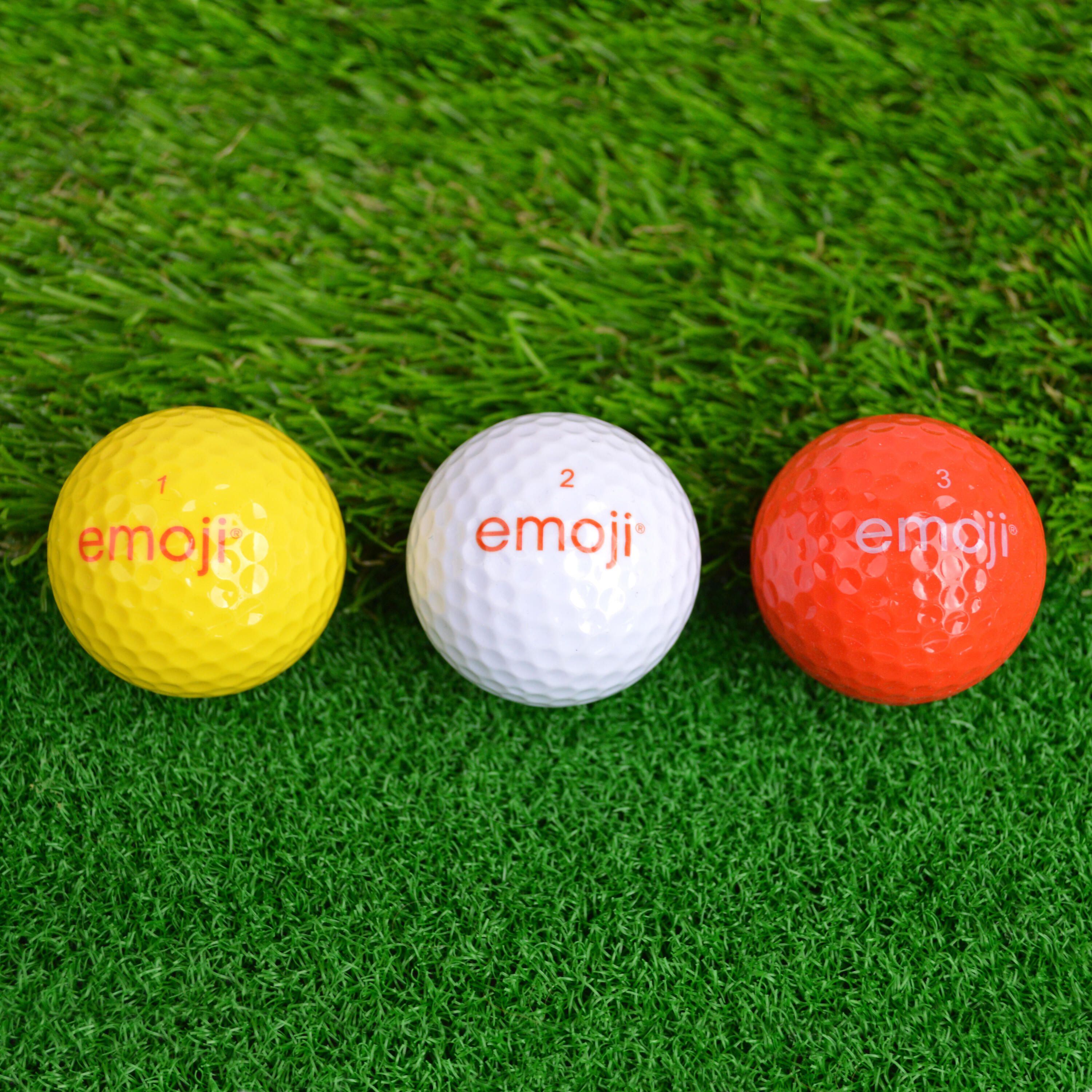Emoji Balles de Golf (6 Paquet) 6/6