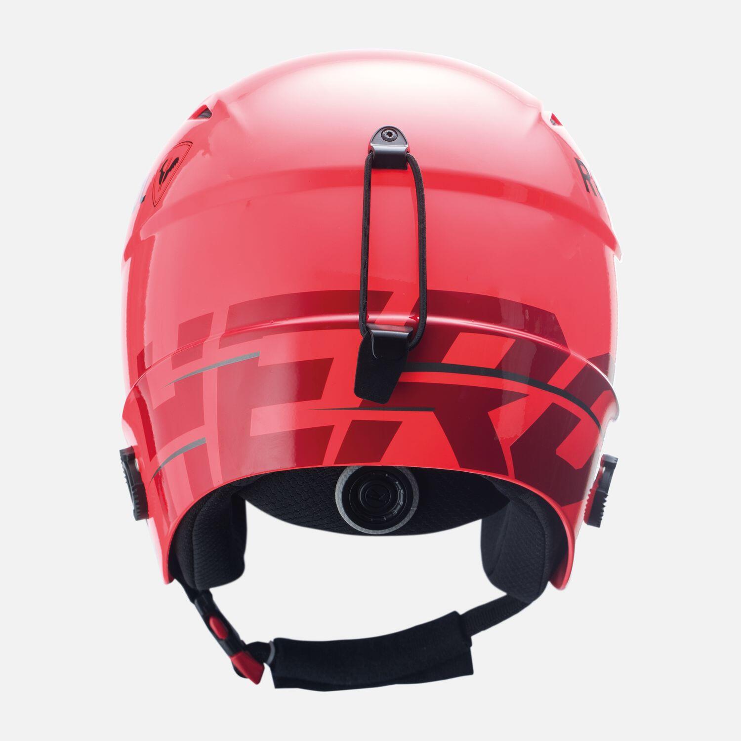 Kask narciarski Rossignol Hero dla dzieci z uderzeniami w czerwonym kolorze 5/6