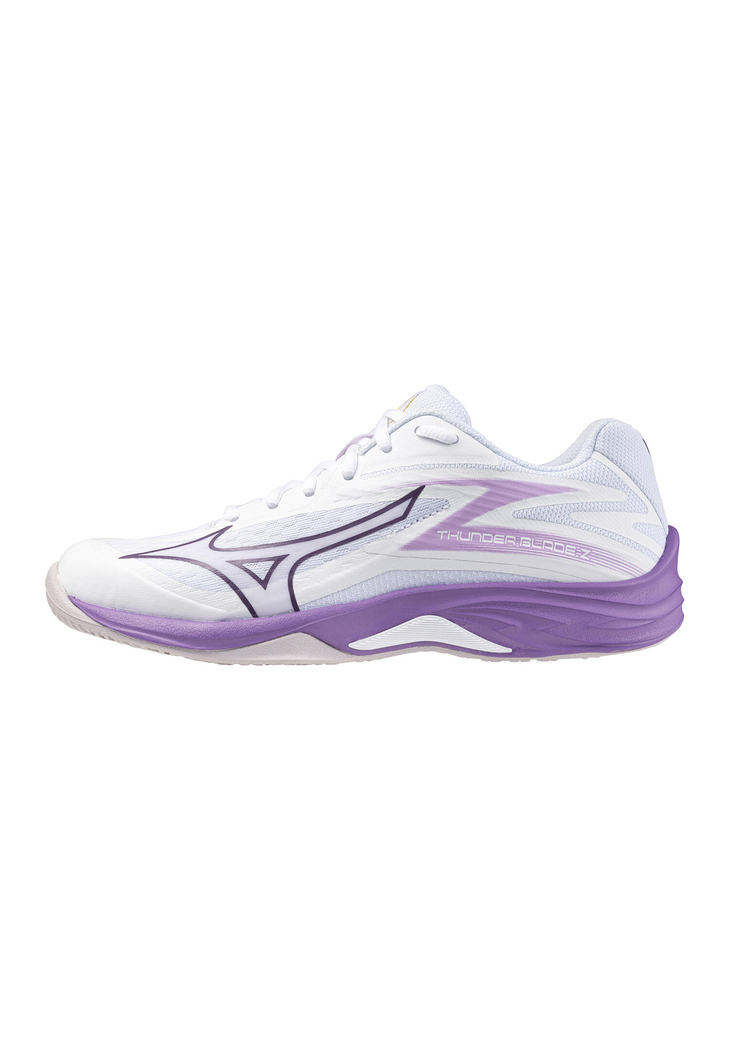 Mizuno THUNDER BLADE Z Damen Volleyball Indoor Hallenschuh V1GC237010 weiß/lila 2/5