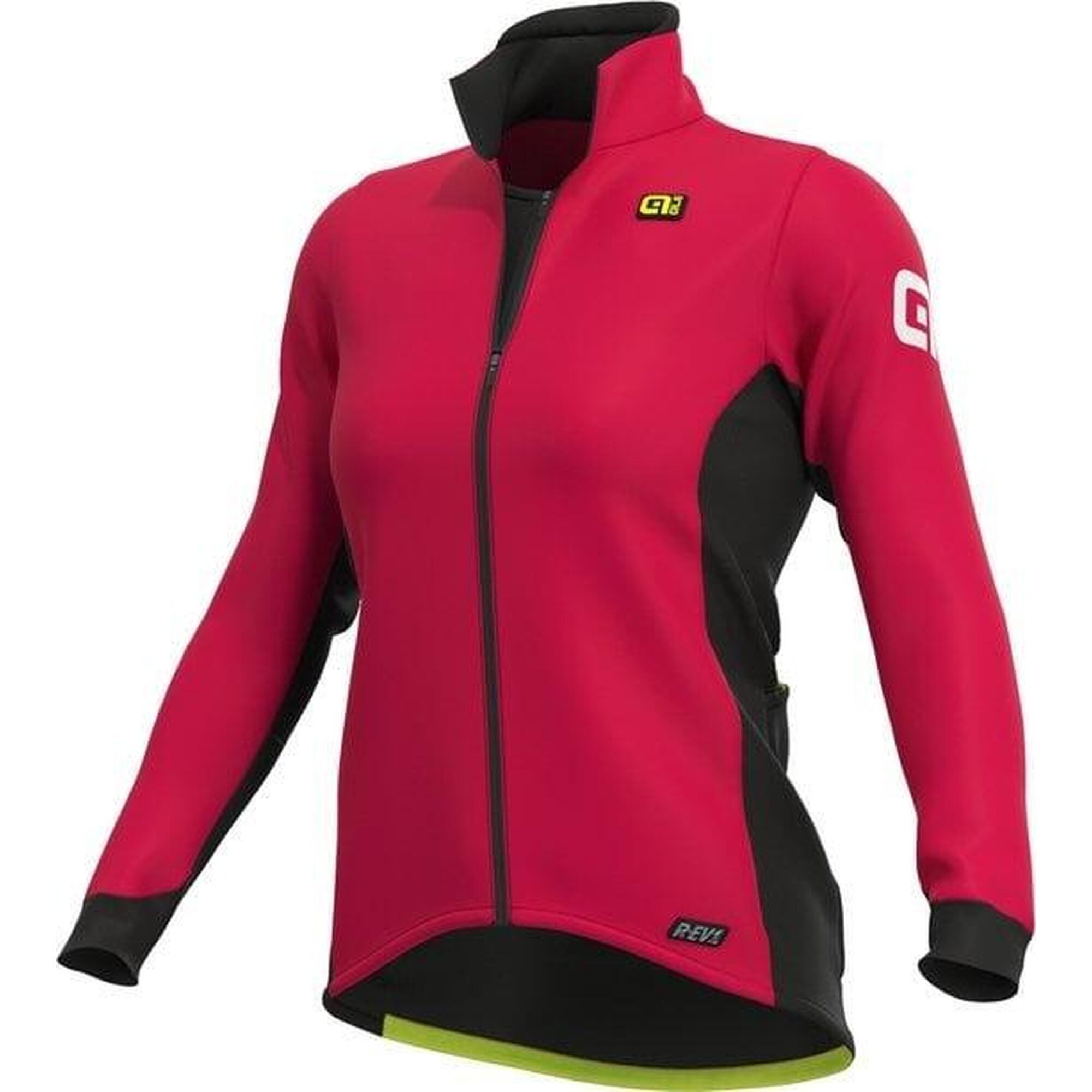 Alé Cycling - Veste Cycliste Femme - R-ev1 Future Warm Rose - Veste - Rose - 46 L/xl - Decathlon