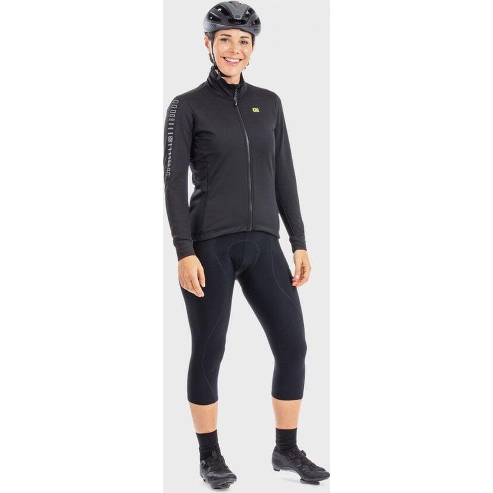 Alé Cycling - Veste Femme - Solid Fondo Noir - Veste - Bleu - 2xl - Decathlon