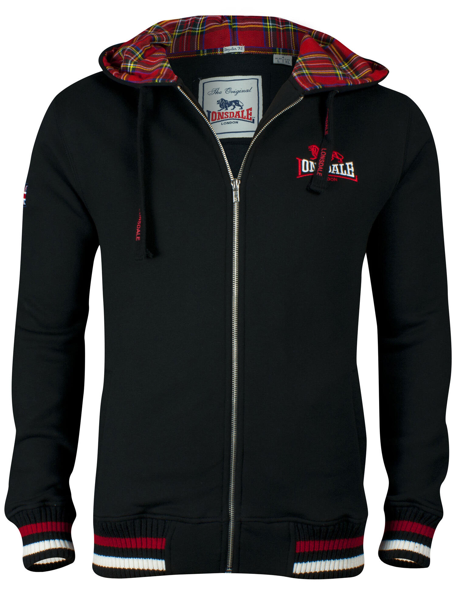 Sweatshirt à capuche zippé Lonsdale Lancaster 2/5
