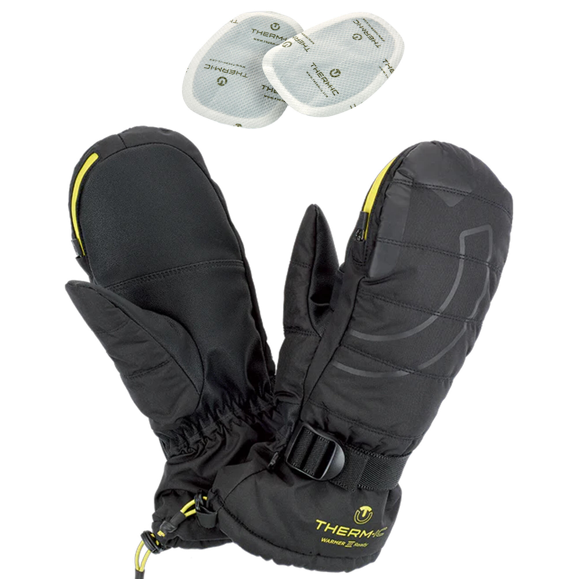 Therm-ic - Moufles Chauffantes Avec Une Poche À Chaufferettes Warmers - Warmer Ready Gloves - Gants - Rose - 7 - Decathlon