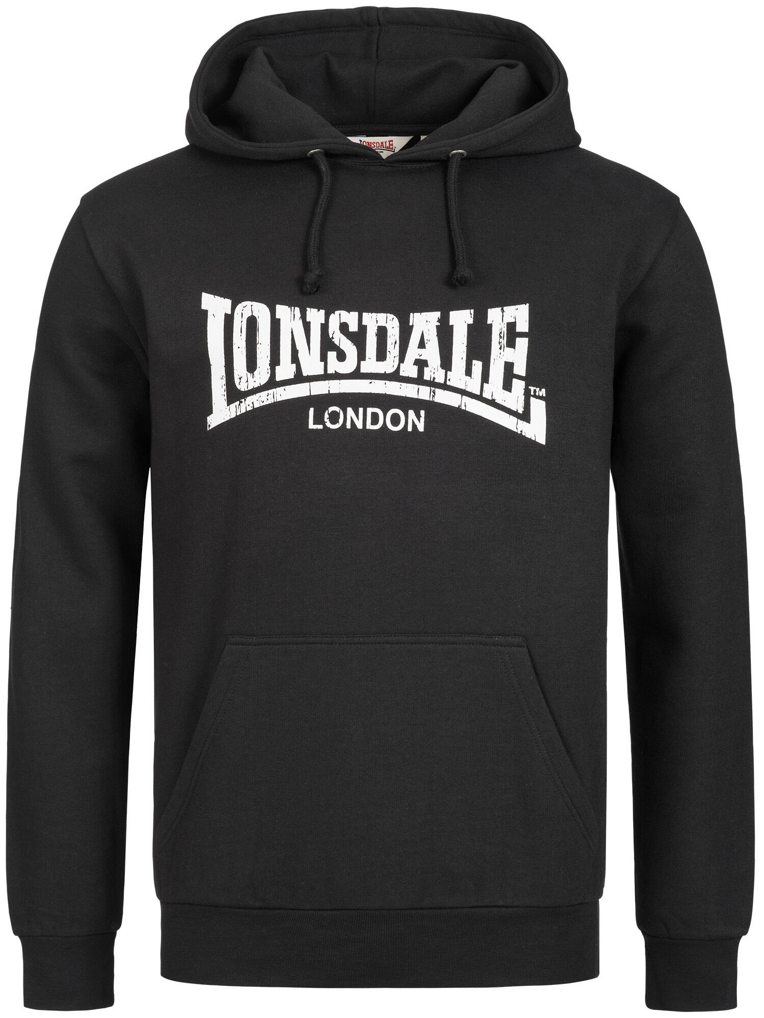 Sweatshirts polaires pour homme Lonsdale Wolterton Noir 2/7