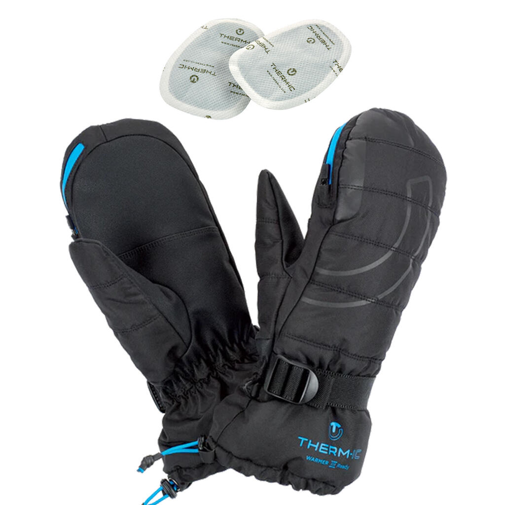 Heated mittens with warmers pocket - Warmer Ready Gloves