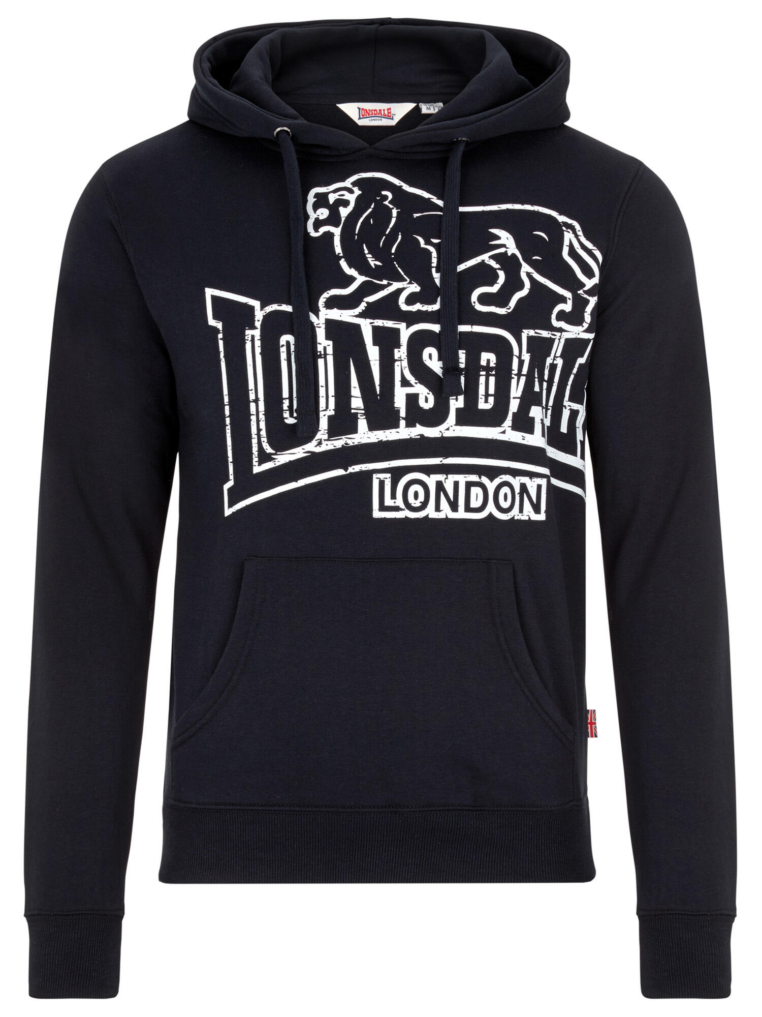 LONSDALE Herren Kapuzensweatshirt schmale Passform TADLEY 2/5