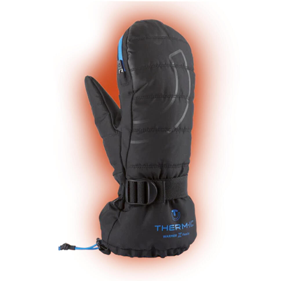Mitenka grzewcza ski doroslych Therm-ic Warmer Ready Gloves kieszen na suwak