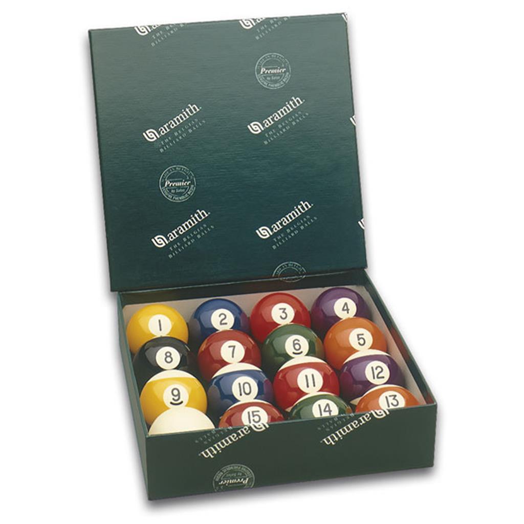 ARAMITH Pool Billard-Kugelsatz Aramith Premier 52,4mm in Snooker-Grösse