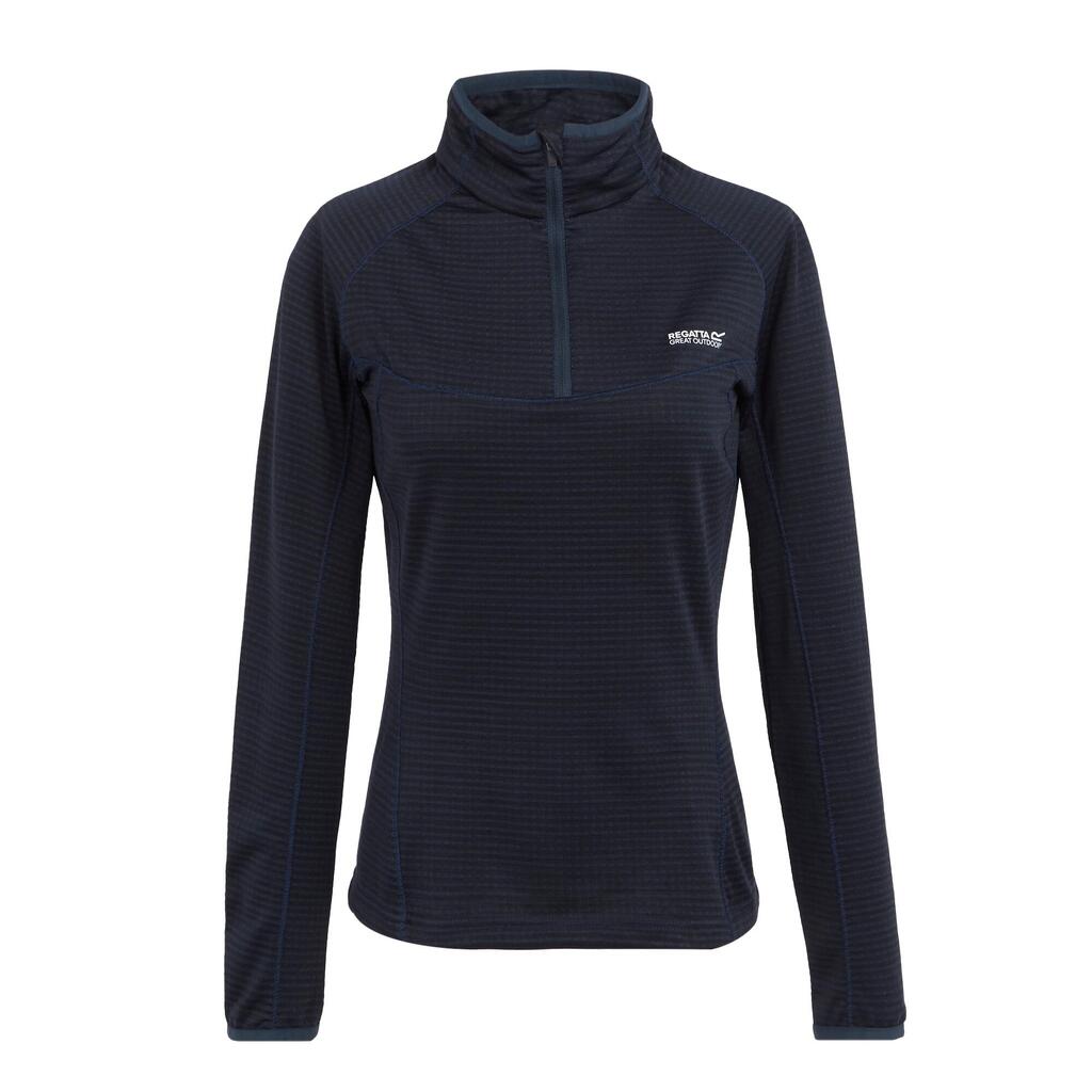 Womens/Ladies Yonder II Half Zip Fleece Top (Navy)