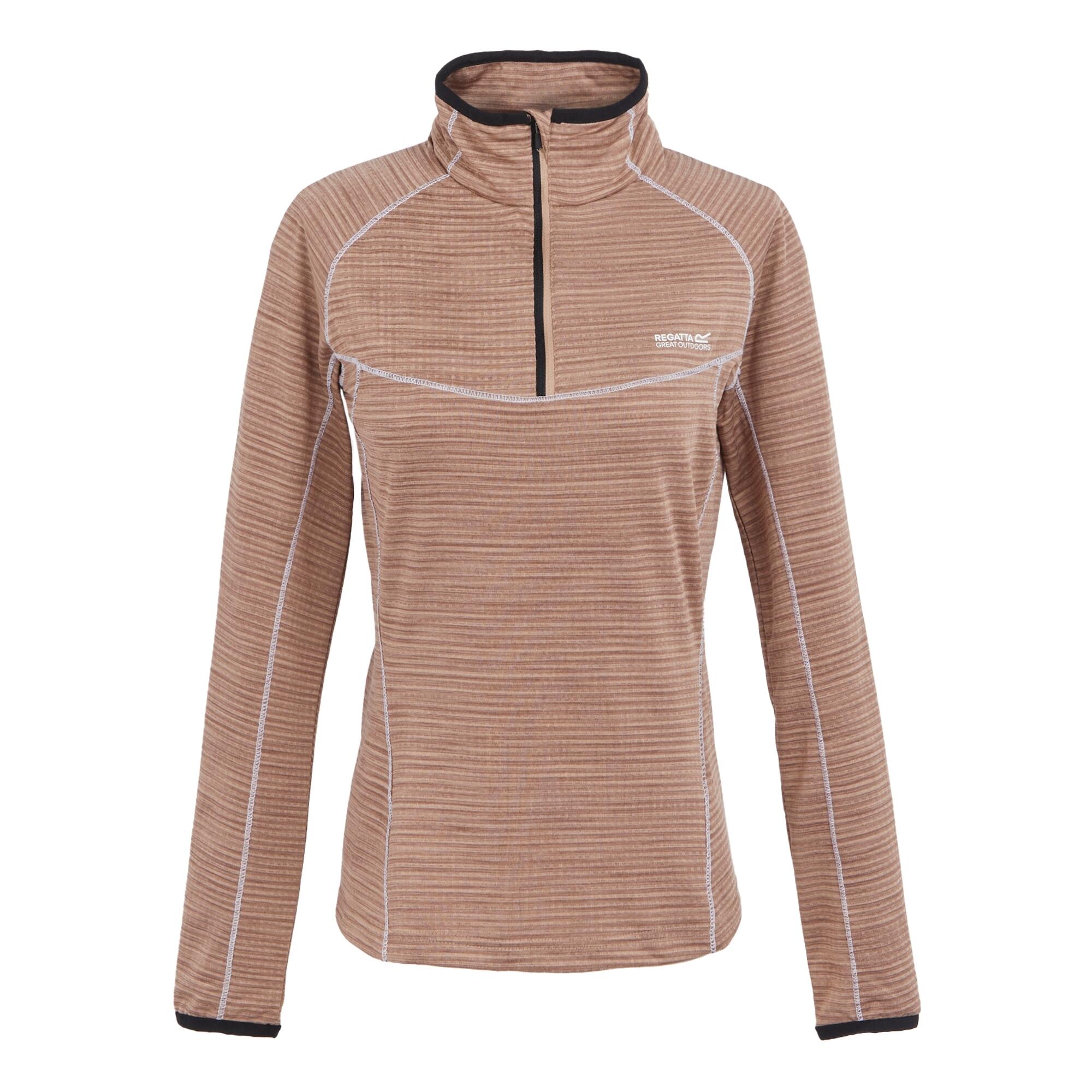 REGATTA Camisola de Lã Meio Fecho Yonder II Mulher Taupe quente