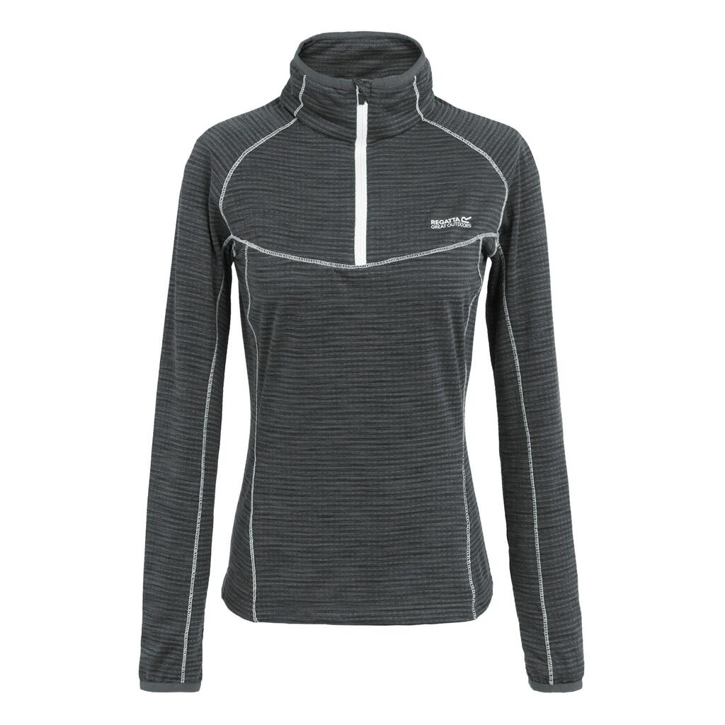 Womens/Ladies Yonder II Half Zip Fleece Top (Seal Grey)