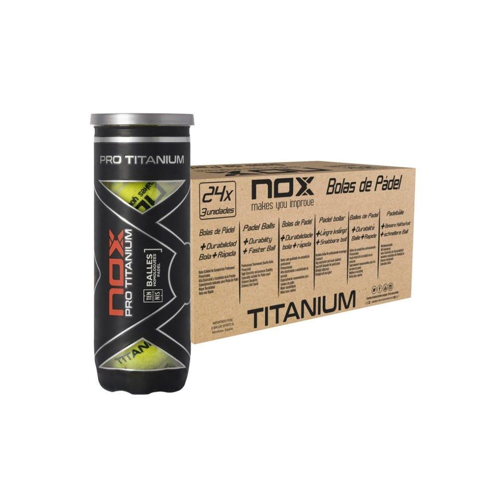 Scatola di 24 lattine da 3 palline da padel PRO TITANIUM 2/2