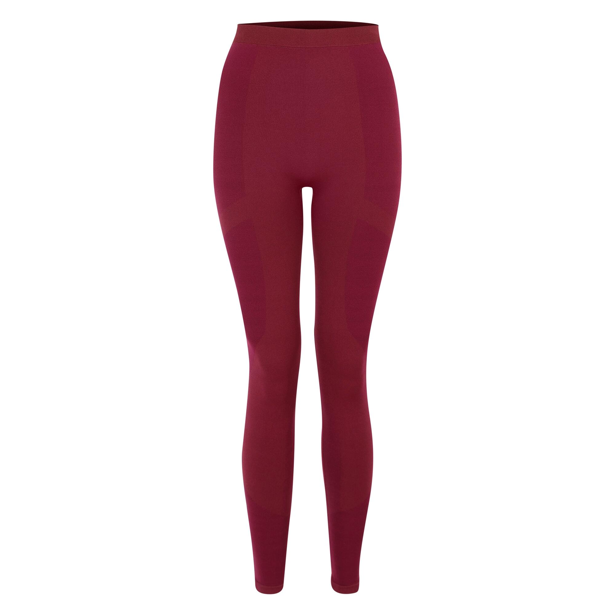 Mulheres/ladias na camada base da zona leggings figo