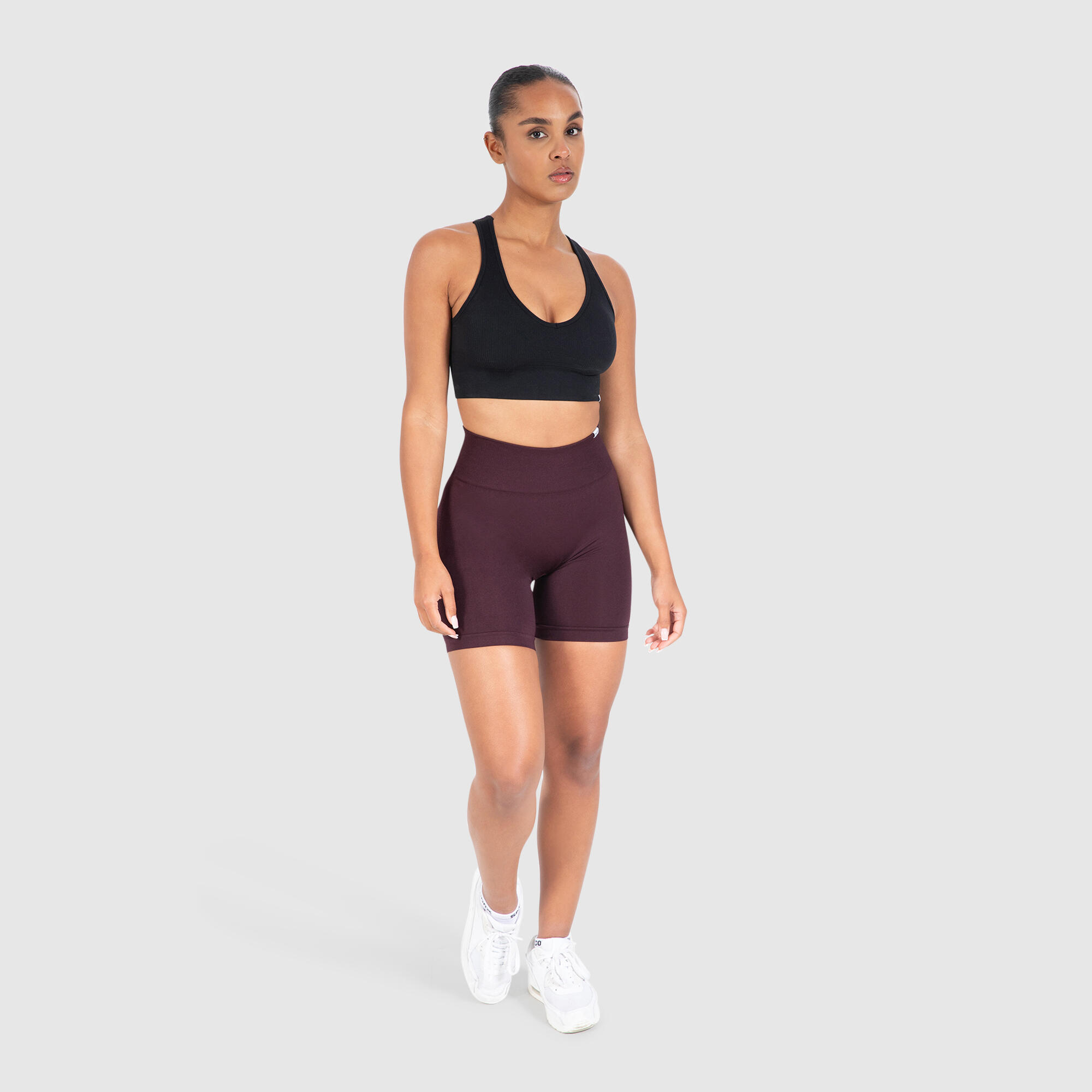 Damen Shorts Amaze Scrunch Dunkel Lila 3/6