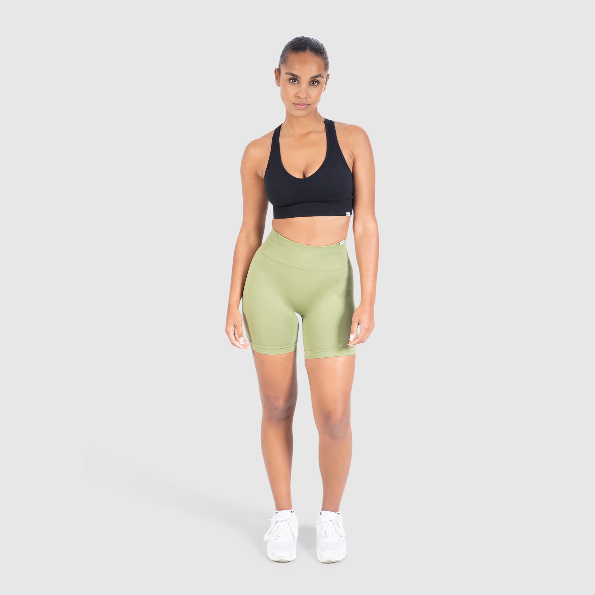 Damen Shorts Amaze Scrunch Grün 3/6