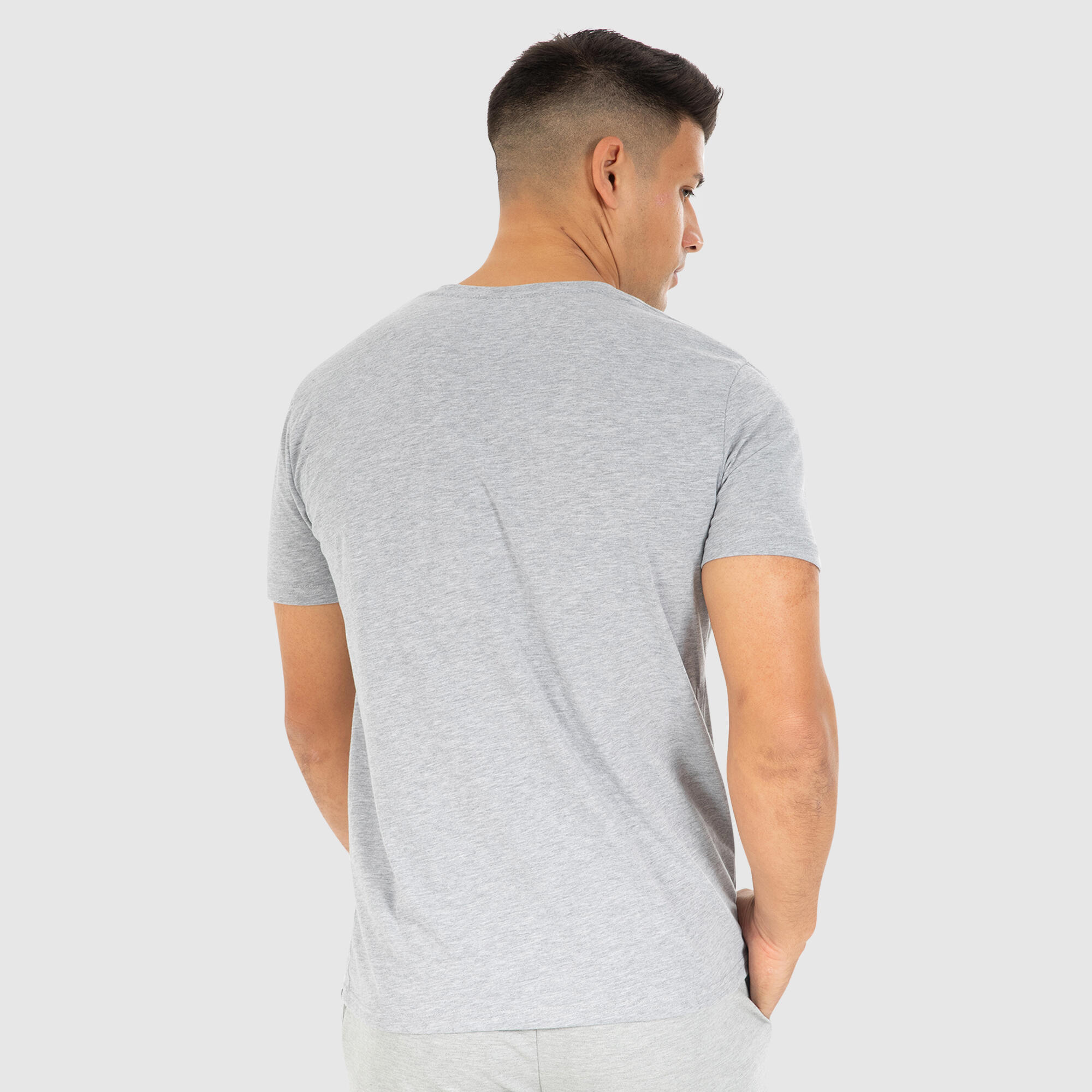 Herren T-Shirt Karry Grau Melange 2/6
