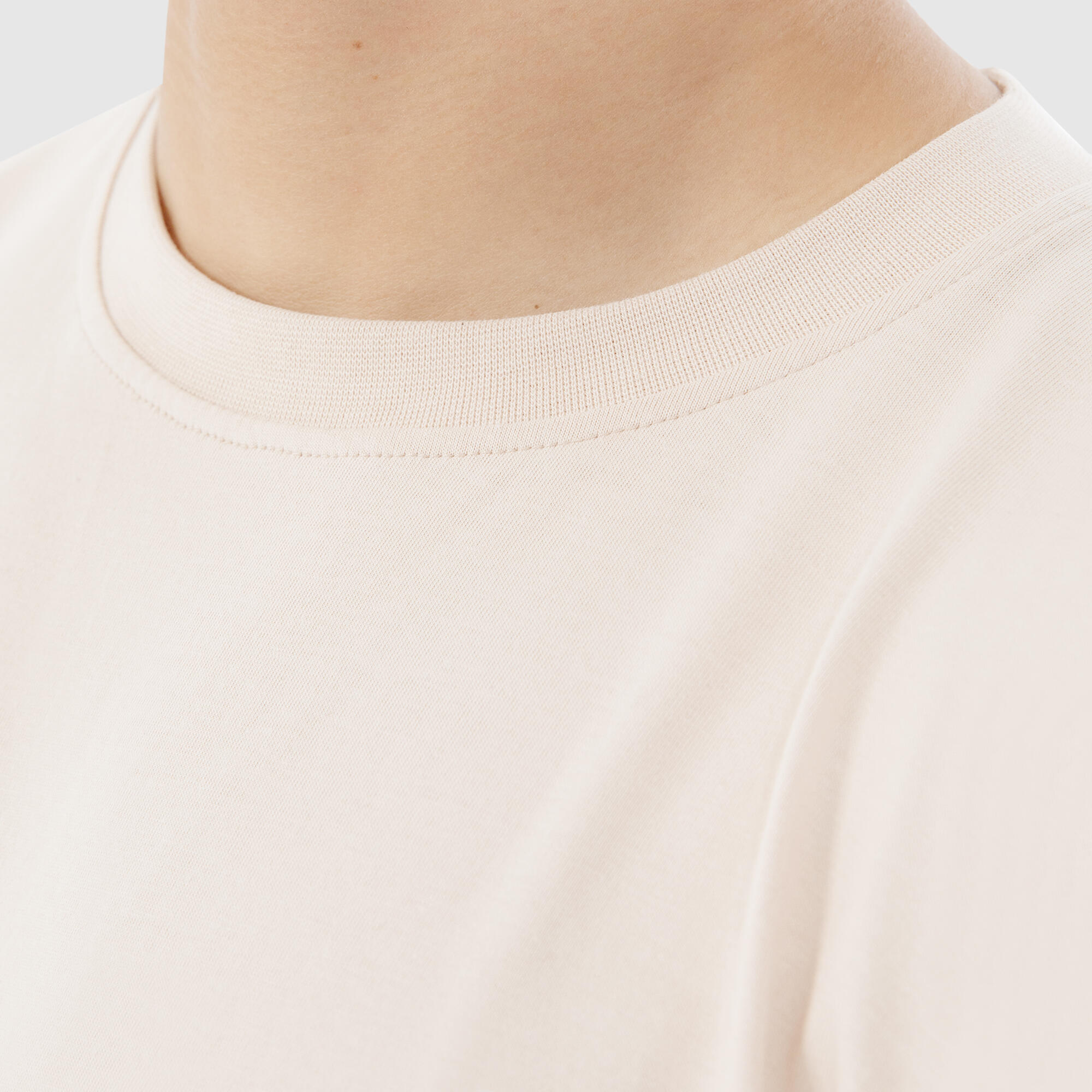 Herren Oversize T-Shirt Brail Hellbraun 4/6