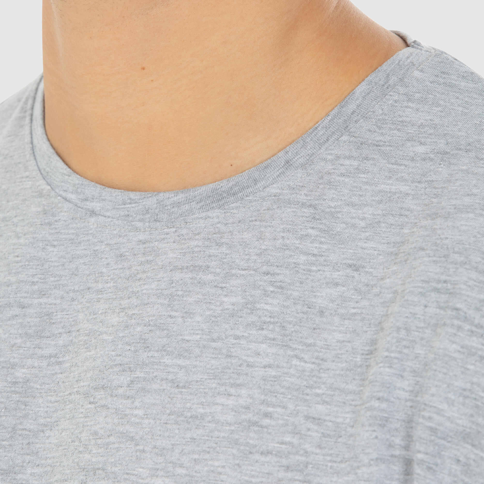 Herren T-Shirt Karry Grau Melange 5/6