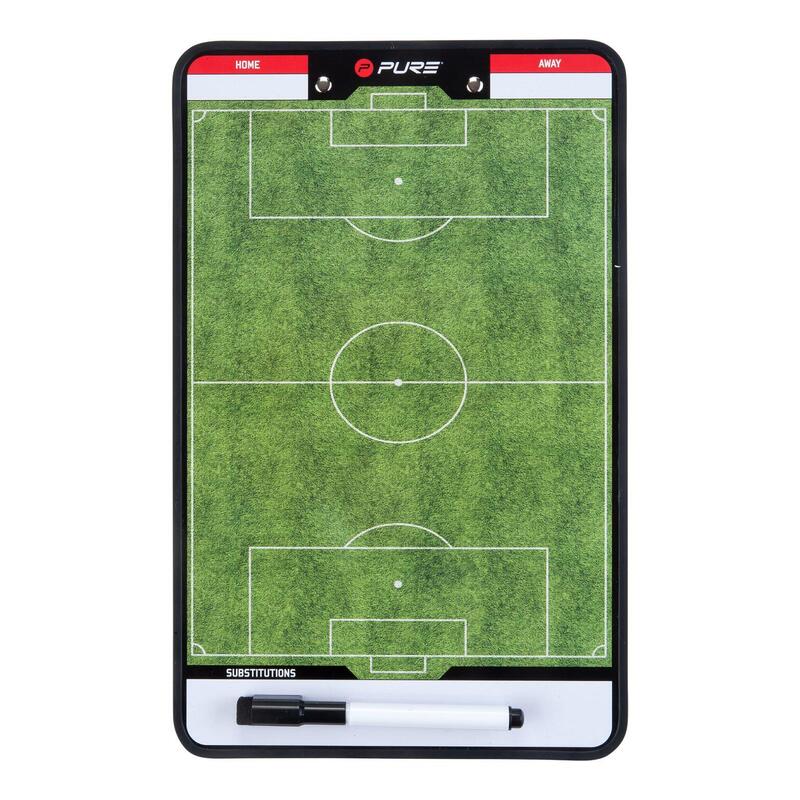 Tăbliță strategii antrenor pentru fotbal - Markerii incluși, Alb