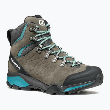 Chaussure de Randonnée / Trek Femme Scarpa "ZG Trek GTX Wmn" Bleu Vert 37,5